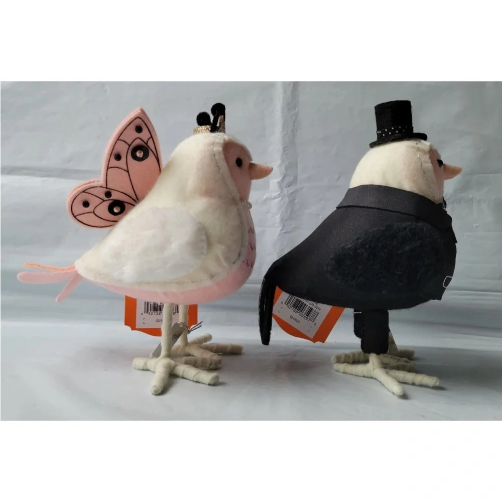2023 Hyde & Eek Halloween Fabric Birds Set Radley Duchess Bootiful Pink Wedding